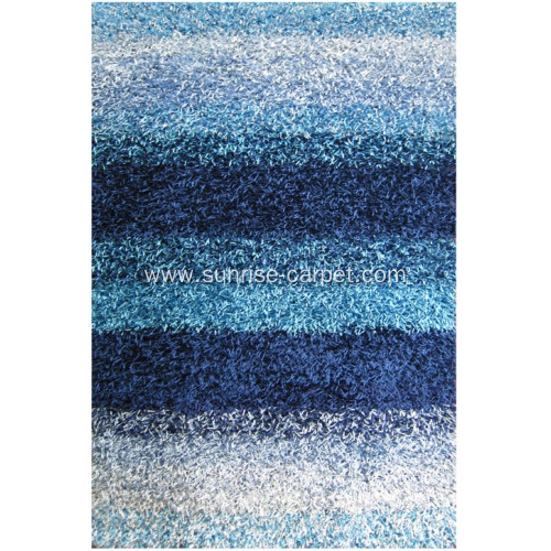 Viscose Polyester Shaggy with Design Carpet